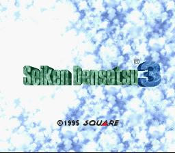 Seiken Densetsu 3 - 3-player Edition Title Screen